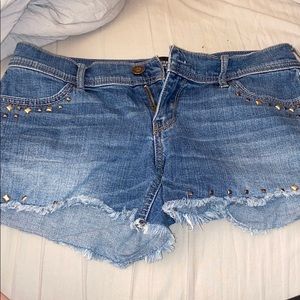 Hollister jean shorts